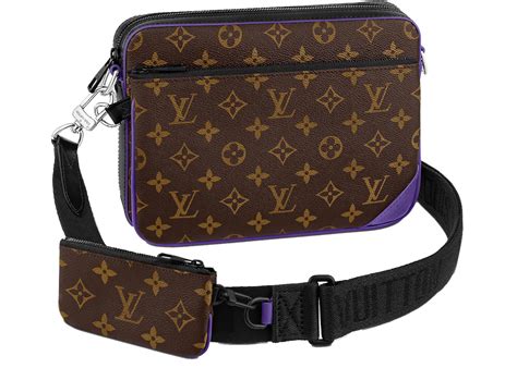 sacoche lv trio messenger|Trio Messenger Monogram Macassar Canvas .